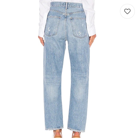 NWOT AGOLDE 90s Mid Rise Loose Fit in Fall Out - Picture 5 of 13